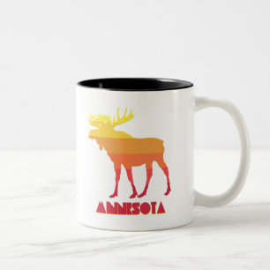 Taza Bicolor Minnesota Moose