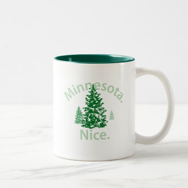 Taza Bicolor Minnesota Niza. ¡Punto! (Derecha)