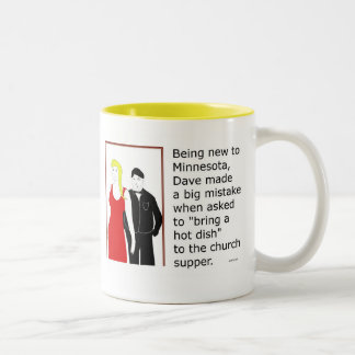 Taza Bicolor Minnesota "plato caliente"