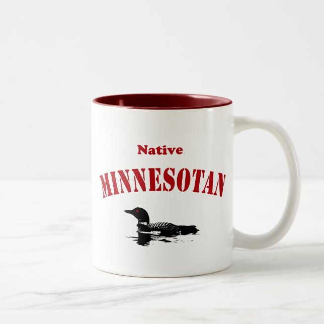 Taza Bicolor Minnesotan nativo (Derecha)