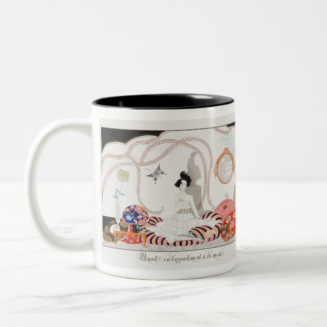 Taza Bicolor ¡Minuto! Tema francés (Izquierda)