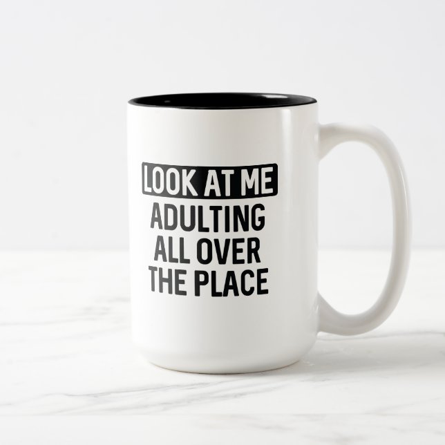 Taza Bicolor Mírame (Derecha)