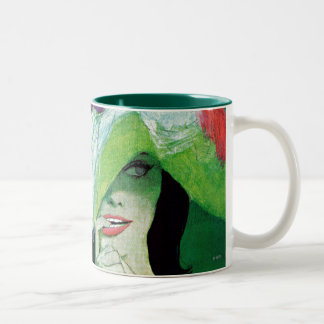 Taza Bicolor Mirando hacia otro lado