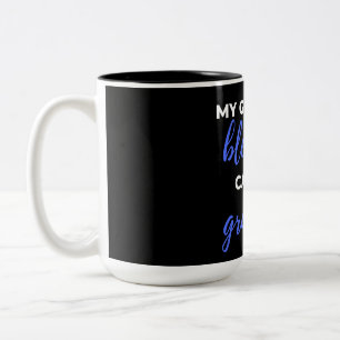 Taza Bicolor Mis mayores bendiciones me llaman abuelo