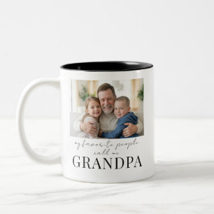 Taza Bicolor Mis personas favoritas me llaman Papá regalo de fo