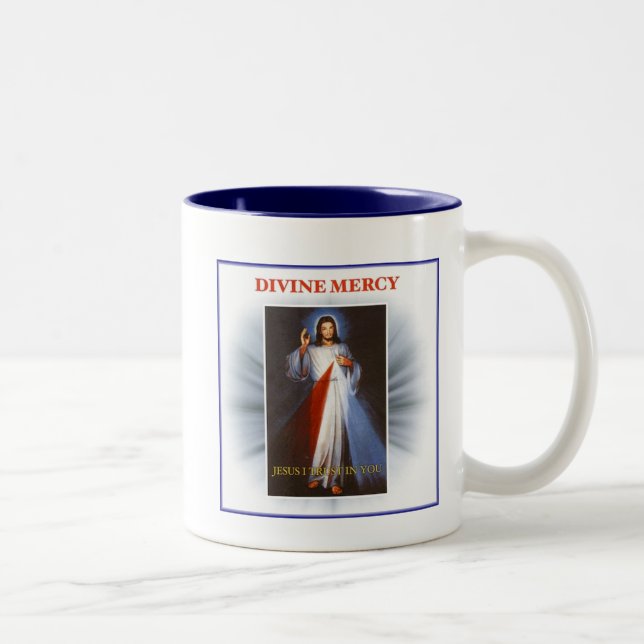 Taza Bicolor Misericordia divina (Derecha)