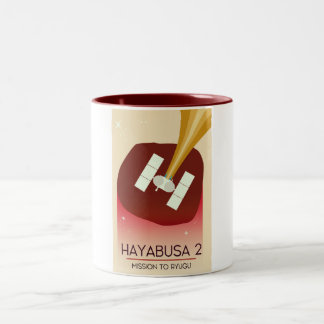 Taza Bicolor Misión Hayabusa 2 Arte Espacial