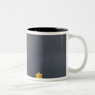 Taza Bicolor Misión histórica de St Ignatius en St Ignatius,