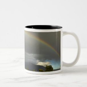 Taza Bicolor Misión histórica de St Ignatius en St Ignatius, 2