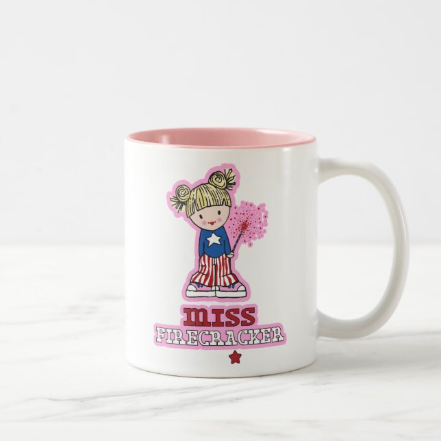 Taza Bicolor Miss Firecracker Mugs (Derecha)