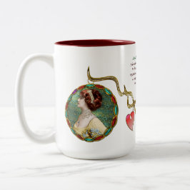Taza Bicolor Miss Lily Elsie (Ceramic Mug)
