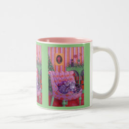 Taza Bicolor Miss Sí y Miss Alright mug