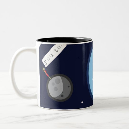 Taza Bicolor Miss you, you too!