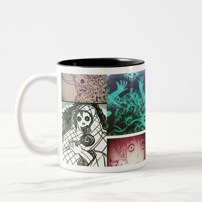 Taza Bicolor misterio yaei 1 (Izquierda)