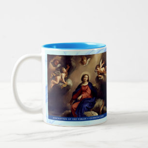 Taza Bicolor Misterios Gloriosos del Rosario Artículo #4: Asunc