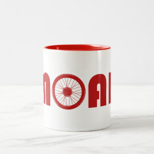 Taza Bicolor Moab (rueda de la bici)