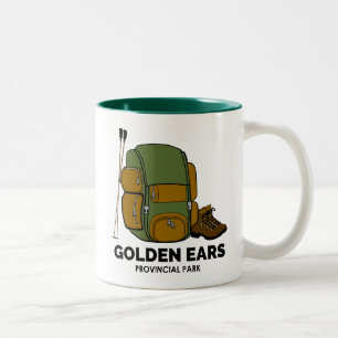 Taza Bicolor Mochila del Parque Provincial Golden Ears