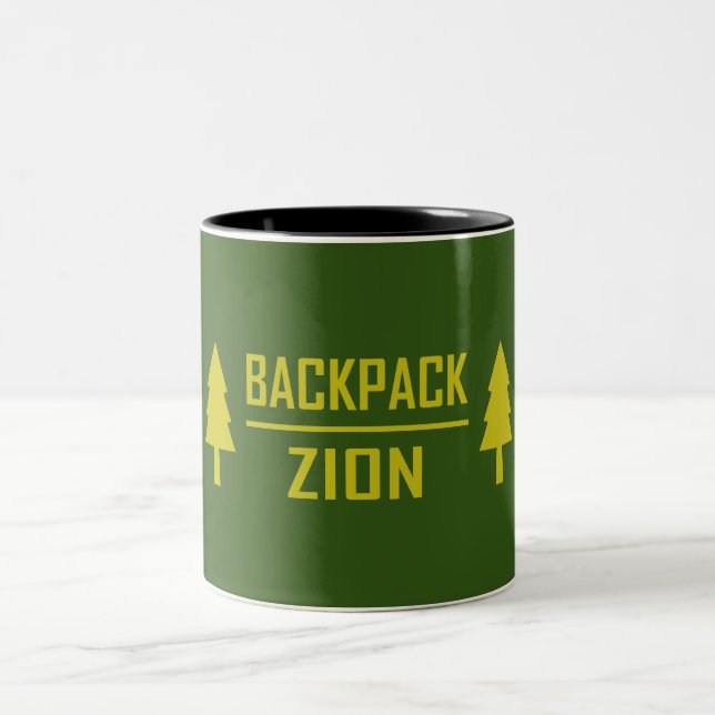 Taza Bicolor Mochila Zion (Centro)