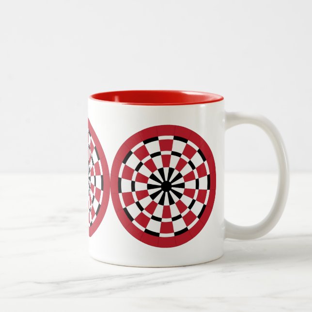 Taza Bicolor Mod Dartboards (Derecha)