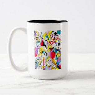 Taza Bicolor Moda