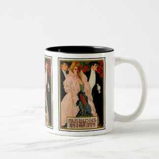Taza Bicolor Moda eduardiana