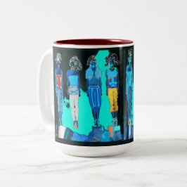 Taza Bicolor Moda inversa