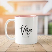 Moda Virgo Horoscopio Guión moderno Rótulo Zodiaco