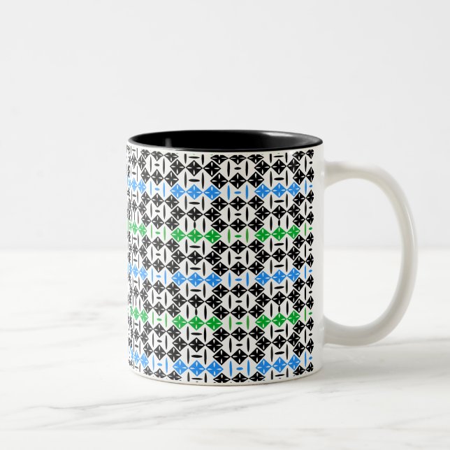 Taza Bicolor Modelo Oltenesc (Derecha)