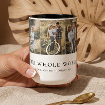 Modern Mom Photo Collage Mothers Day keepsake Gift