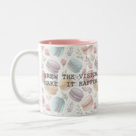 Taza Bicolor Modern Motivational Quote Typography