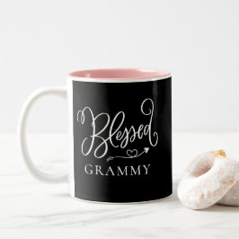 Taza Bicolor Moderno café Grammy Mug