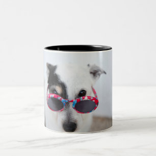 Taza Bicolor Moderno cree su propia foto Personalizado