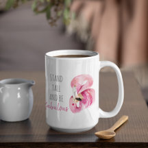 Moderno Stand Exótico Alto Y SEA Fabuloso Flamingo