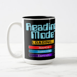 Taza Bicolor Modo de lectura de género personalizado