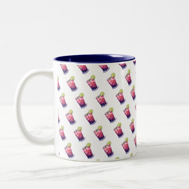 Taza Bicolor Mojito De Berry Con Lime (Izquierda)