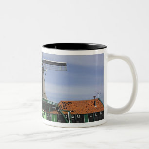Taza Bicolor Molino de viento, Zaanse Schans, Holanda, Países 