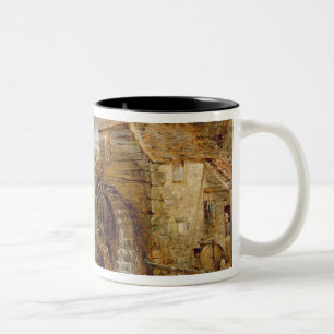 Taza Bicolor Molino en Gillingham, Dorset, 1825-26 (aceite en