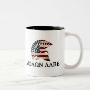 TAZA BICOLOR MOLON LABE