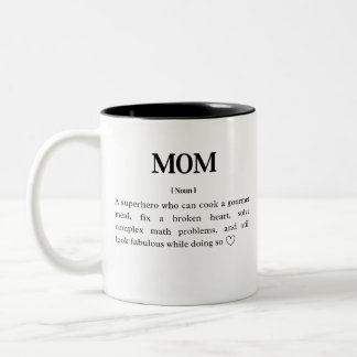 Taza Bicolor Mom Mug