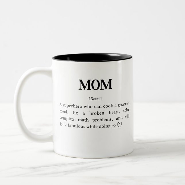 Taza Bicolor Mom Mug (Izquierda)