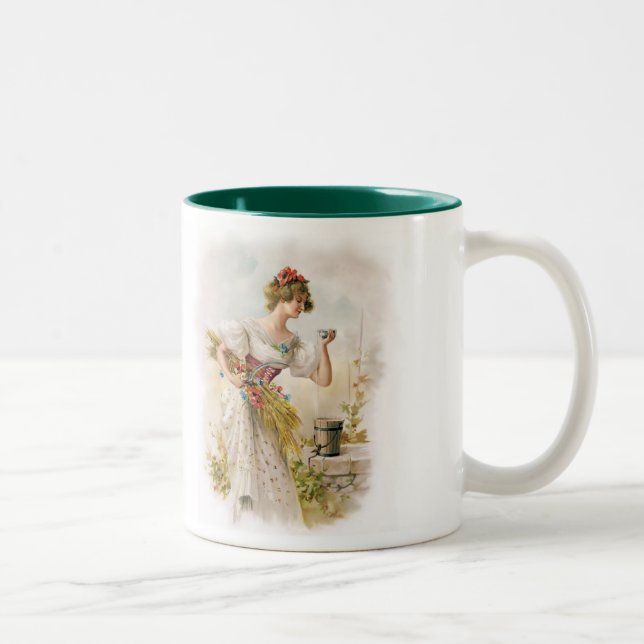 Taza Bicolor Momento de refrescamiento (Derecha)