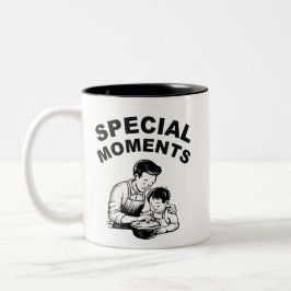 Taza Bicolor Momentos especiales para la Mug del Día del Padre