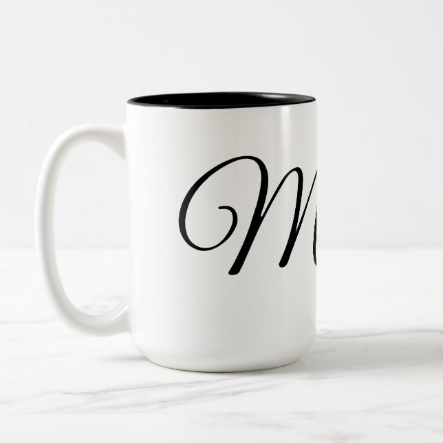 Taza Bicolor Mommy est 2021 Mug (Izquierda)