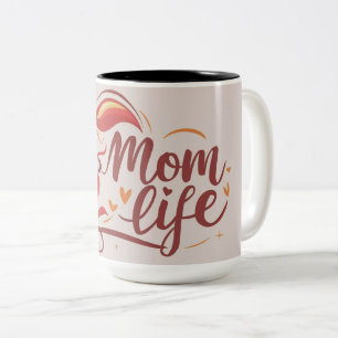 Taza Bicolor Mon Life mug