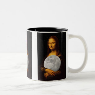 Taza Bicolor Mona Moona Lisa