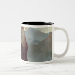 Taza Bicolor Monarca de la cañada, 1851