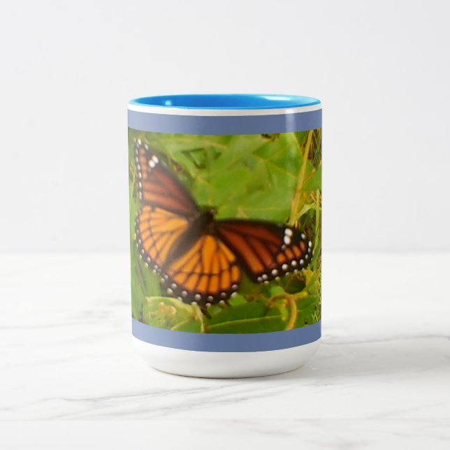 Taza Bicolor Monarca naranja (Centro)