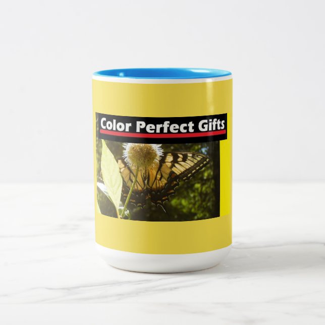 Taza Bicolor Monarca promocional (Centro)