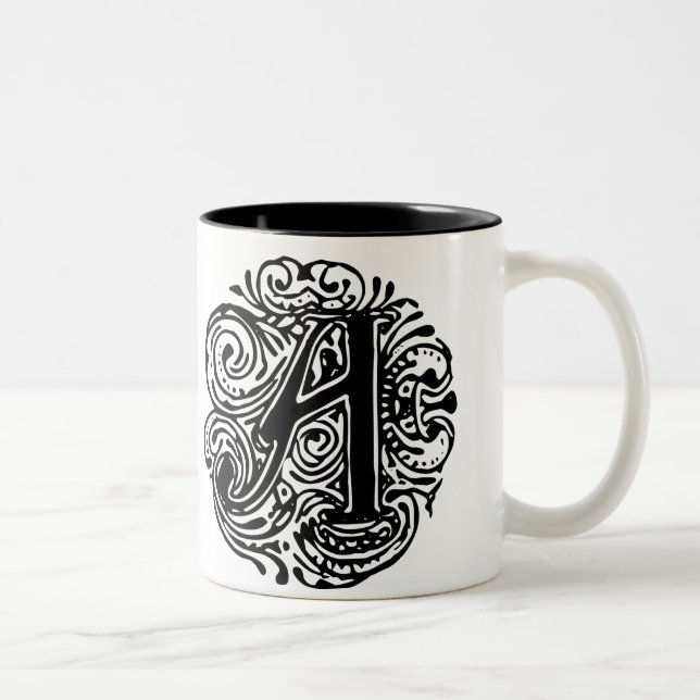 Taza Bicolor Monarquia "A" (Derecha)