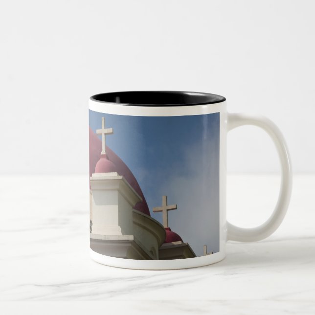 Taza Bicolor Monasterio ortodoxo griego (Derecha)